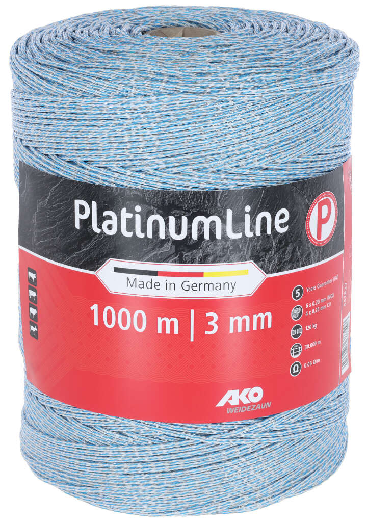 AKO Weidezaunlitze PlatinumLine